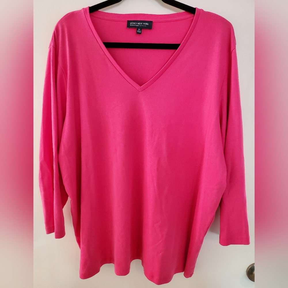 Jones New York 3X long sleeve tee